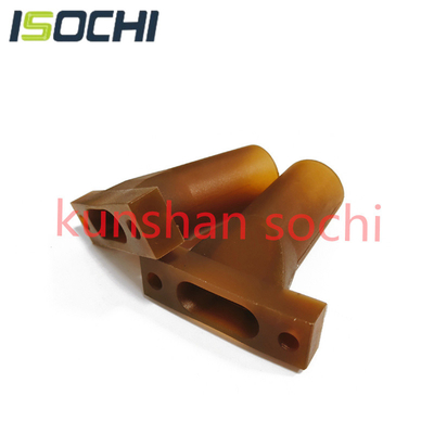 Brown Plastic Pressure Foot Part Vacuum Tube for PCB CNC Schmoll/Takisawa Machine High Precision