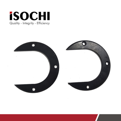 Black C Type Ring For PCB Anderson Drilling Machine Pressure Foot Cup Aluminum