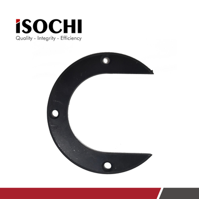 Black C Type Ring For PCB Anderson Drilling Machine Pressure Foot Cup Aluminum