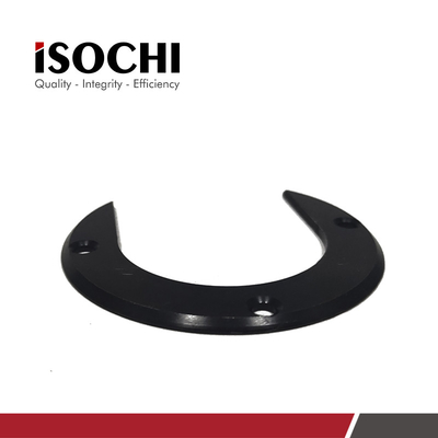 Black C Type Ring For PCB Anderson Drilling Machine Pressure Foot Cup Aluminum