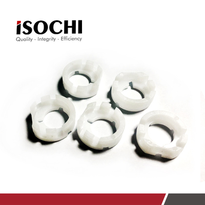 White Plastic Pressure Foot Disk Insert , PCB Machine Parts For Pressure Foot