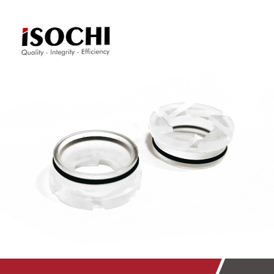 White Color Pressure Foot Assembly Disk Insert + / -0.005 Strict Tolerance