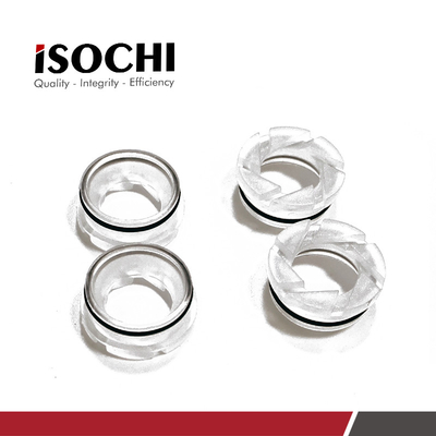 White Color Pressure Foot Assembly Disk Insert + / -0.005 Strict Tolerance