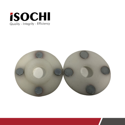 Plastic Circular PCB Pressure Foot Base For CNC Qianghua Drilling Machine Ivory