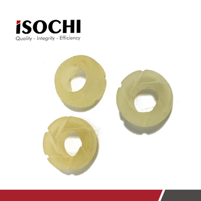 Flexible Plastics PCB Pressure Foot Disk Insert For CNC Hitachi Driller Yellow