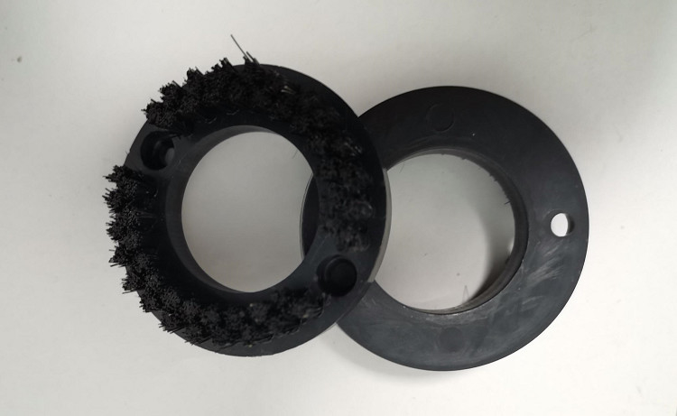 6mm PCB CNC Pressure Foot Brush For Pluritec GIGA Machines High Precision OEM Available