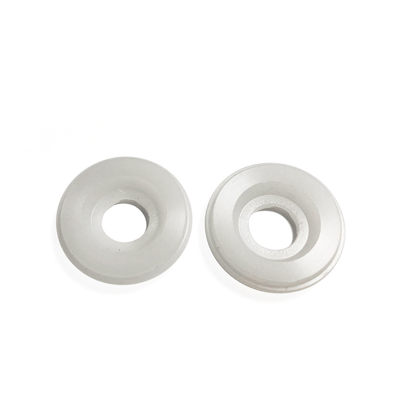 White Color Pressure Foot Insert High Precision For CNC PCB Dongxing Drilling Machine OEM Available