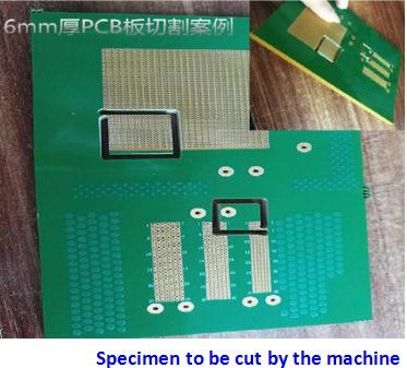 Pneumatic flat pressure type SC-QY02 SC-QY03 Automatic specimen cutting machine for micro section