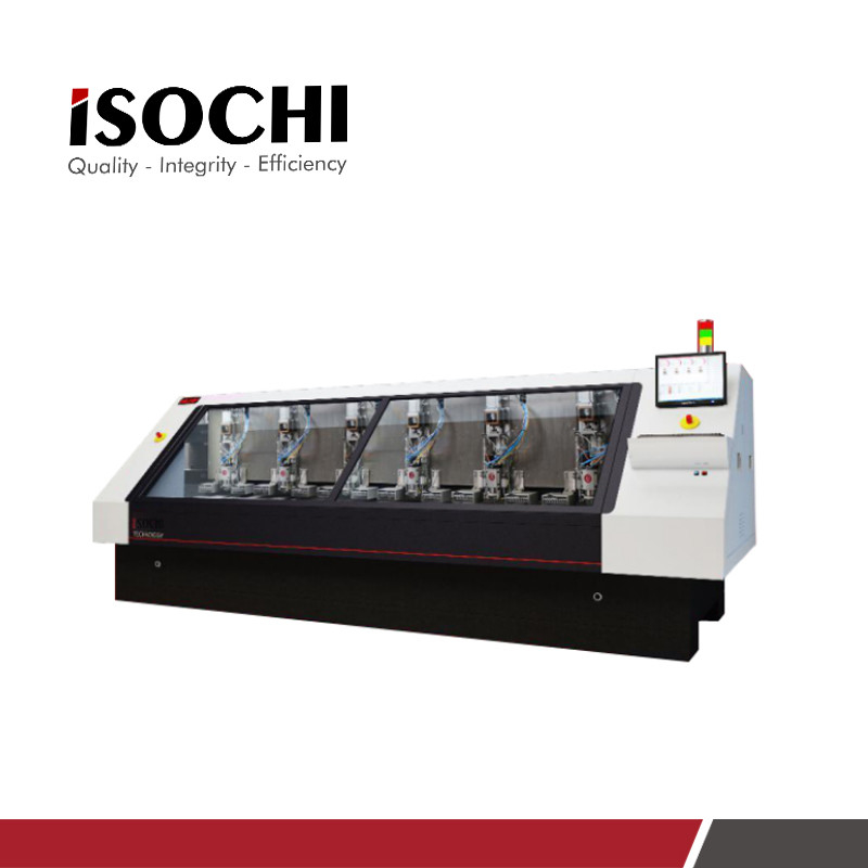 6 Spindle CNC PCB  Milling Machine 180krpm High Speed Laser Broken Tool Detector